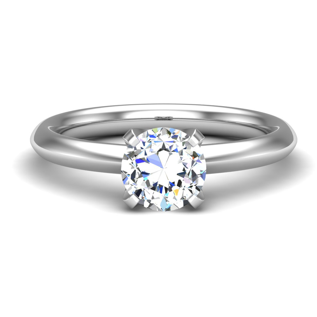 Korman Signature Arianna Solitaire Semi Mount Engagement Ring